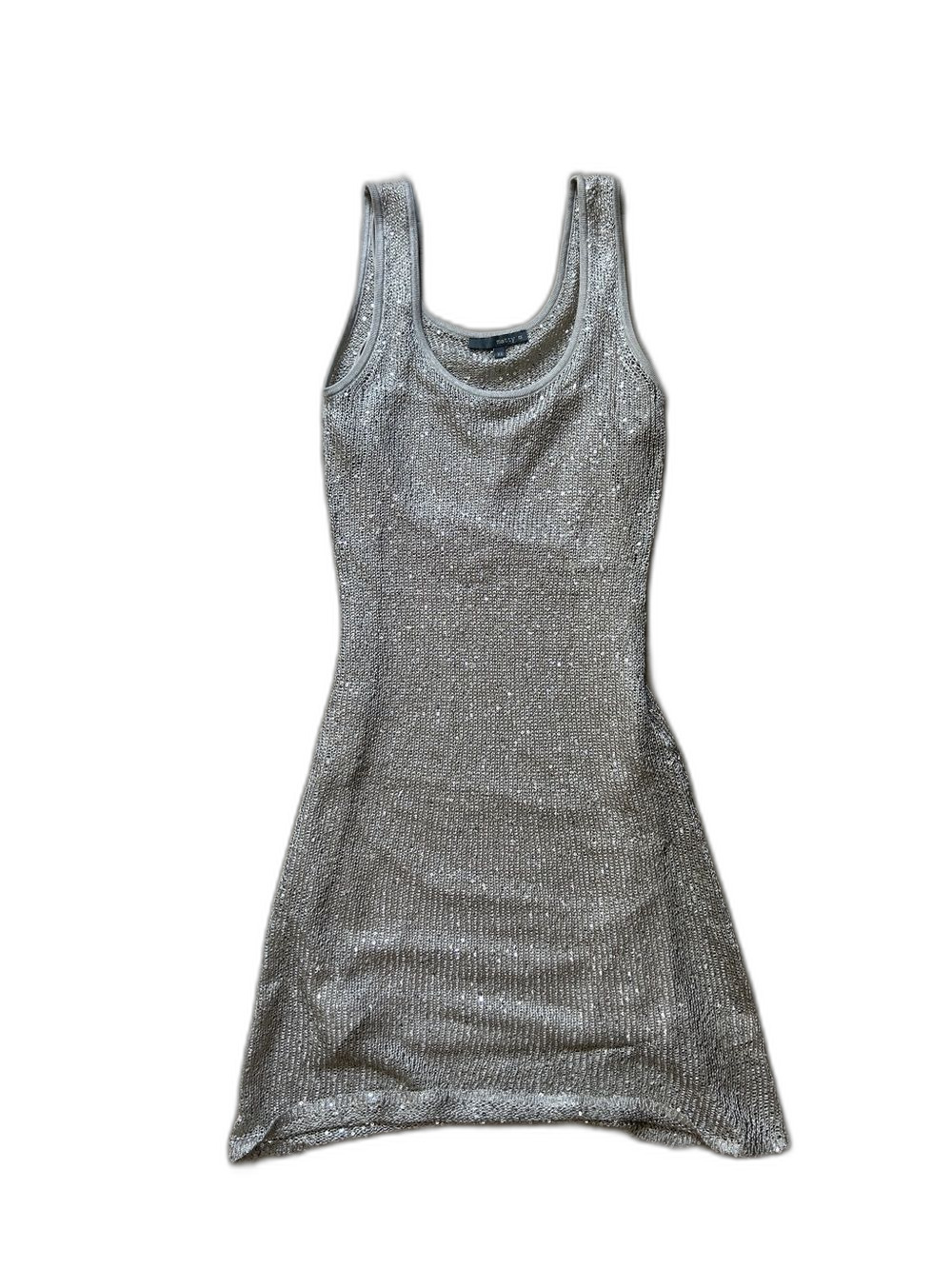 Matty M Champagne Sequin Mini Dress bachelorette party dress